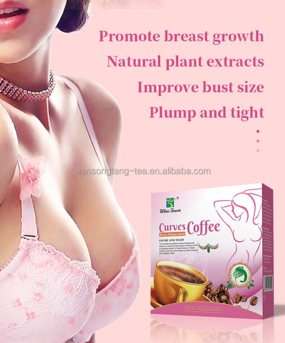12g*16Sachets Breast Enlargement Coffee Herbal Big Herbal Big Breast Coffee