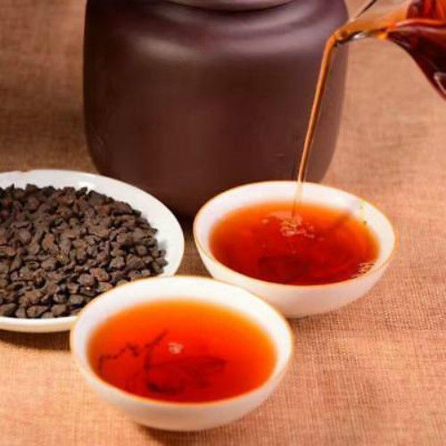 HelloYoung250g Yunnan Pu'er Tea Cooked Ripe Tea Ancient Tree  Puerh Tea China Puer Tea