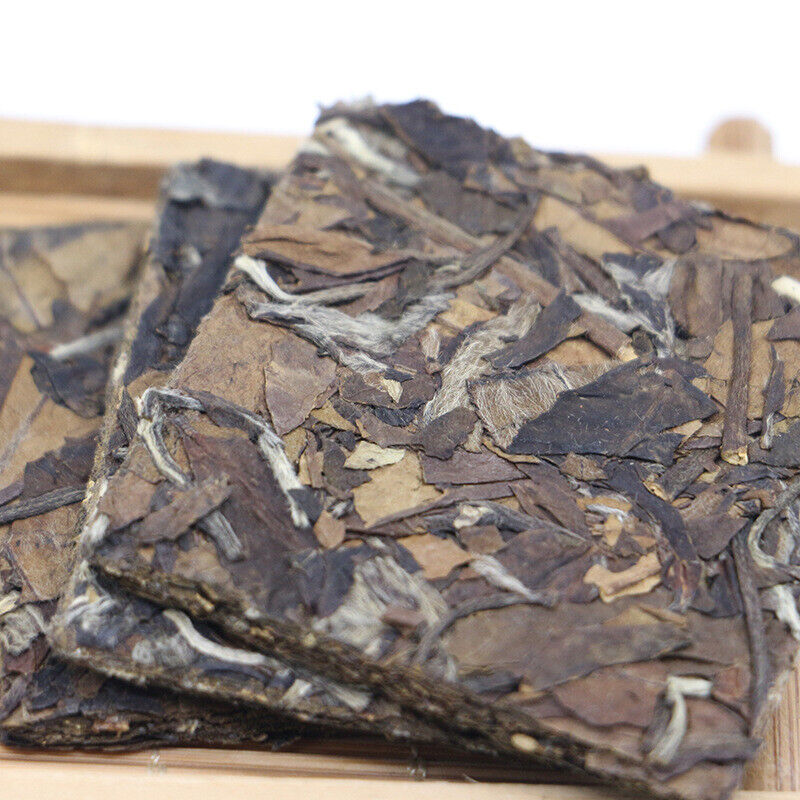 HelloYoung Organic Square White Tea Slimming Health Care 500g High Quality Fuding White Tea