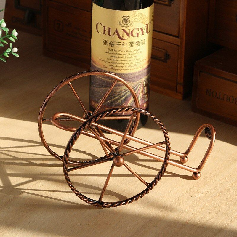 Wine Bottle Racks Bottle Holder Home Kitchen Bar Handmade Plating Display Shelf