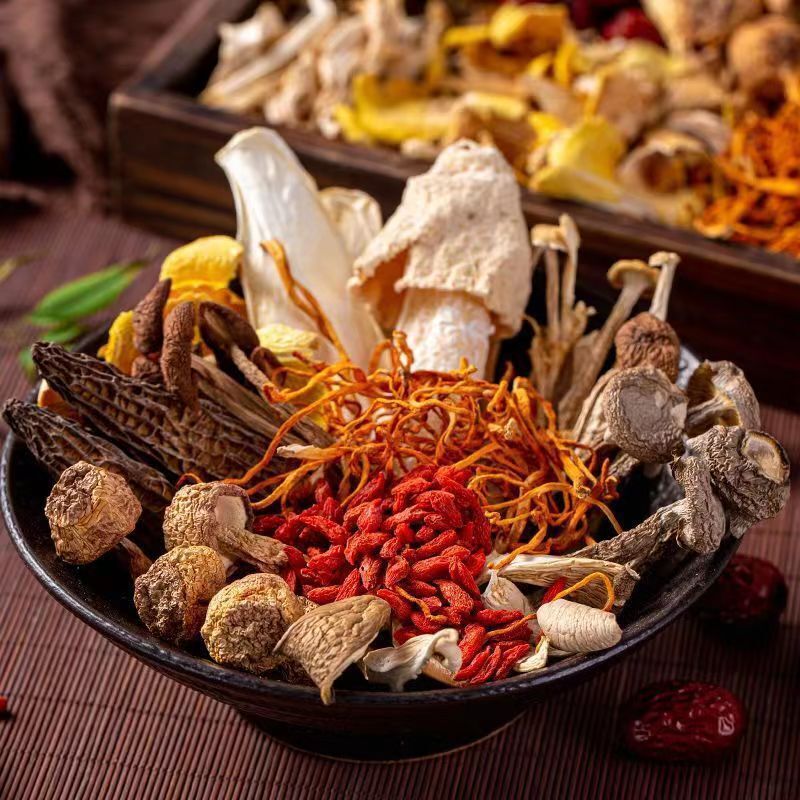 Yunnan Colorful Mushroom Soup Pack – Dried Gift Box for Spring Festival Secondary image