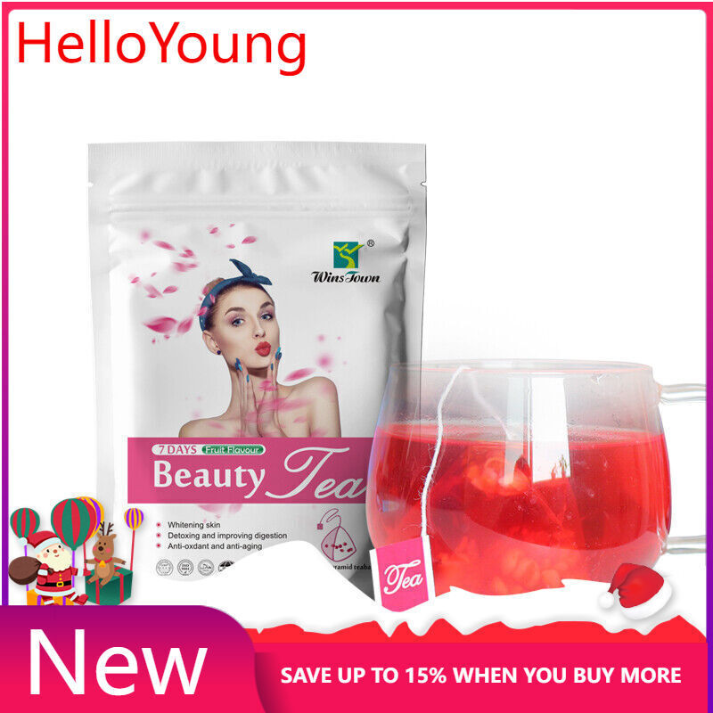 28 Day Detox Easy Slim Skinny whitening Tea Herbal Diet 5g*14 tea bags Main image