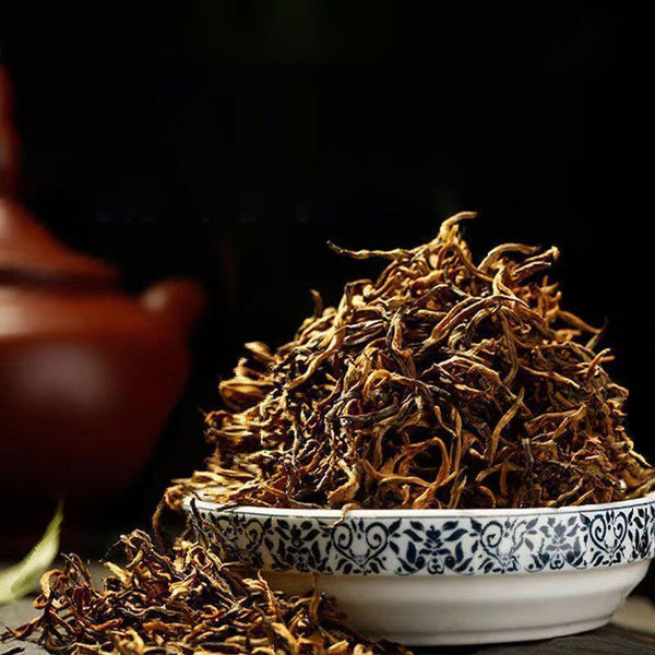 Premium Luzhou-flavor Golden Bud Black Tea New Tea Authentic Dianhong Tea
