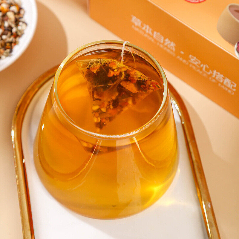 HelloYoung Oil Cut Potbelly Tea Bag Winter Melon Lotus Leaf Barley Red Beans Peel Tea 100g
