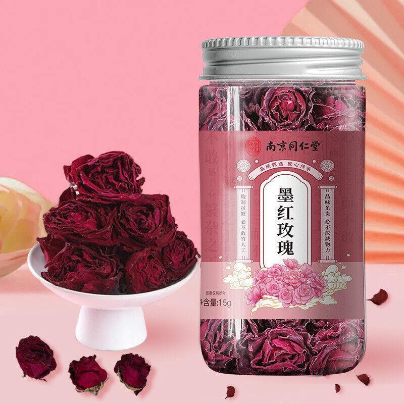 Genuine Premium Female Flower Tea Premium Ink Red Rose Corolla