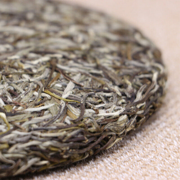 HelloYoung 300g Chinese Slimming Tea White Tea Cake Pekoe Silver Needle Old White Tea