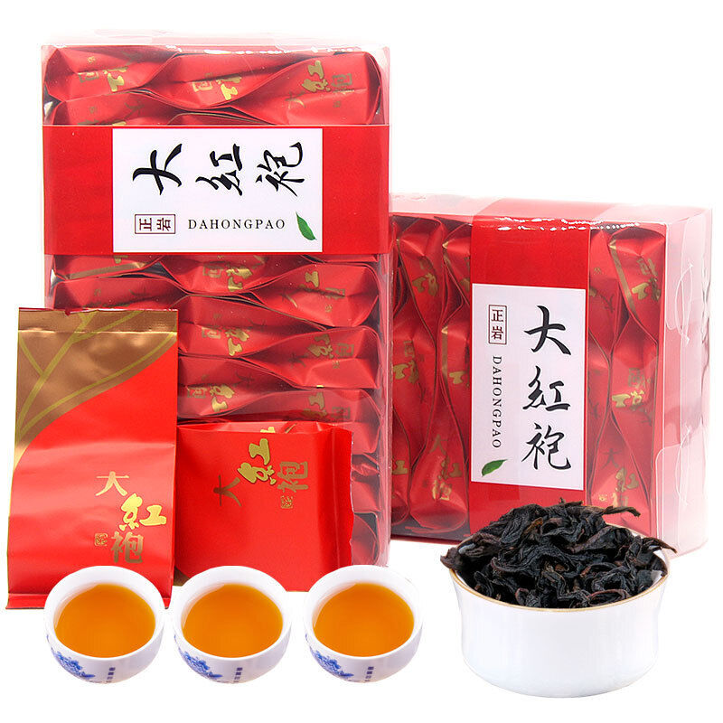 HelloYoung Dahongpao Rock Tea Strong Aroma Cinnamon Oolong Tea 20 Bags 100g Main image
