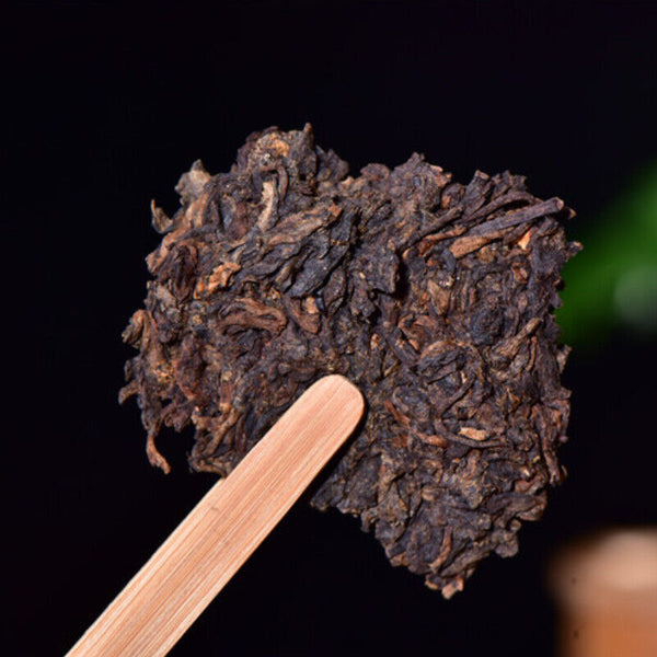 HelloYoung TeaPu'er Cooked Tea Cake Tribute Tea Health Drink 357g Yunnan Pu-Erh Black Tea