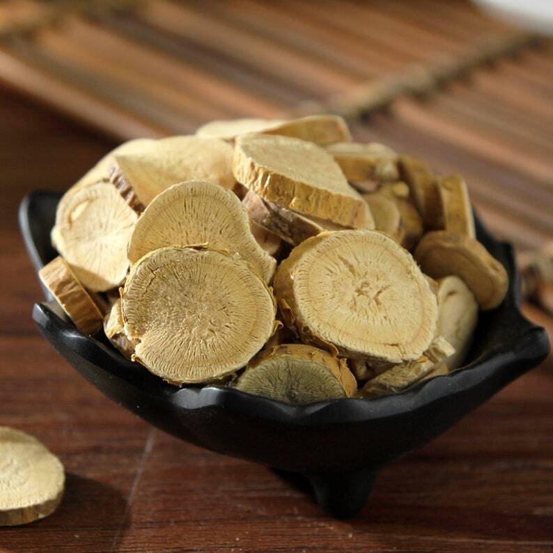 250g Sophora Root - Ku Shen (苦参) Dried Sophora flavescens Root Slice 100% Nature Secondary image