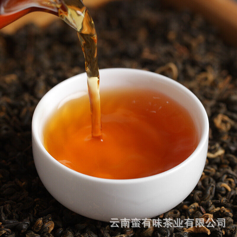 HelloYoung 350g/can Fengqing Flower and fruit aroma golden snail Dian Hong tea (two leaves)