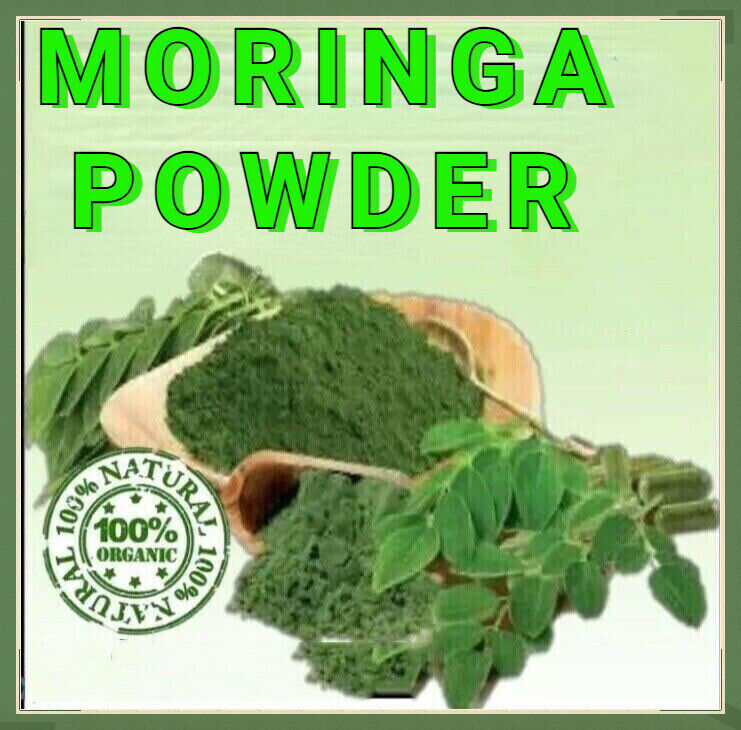 1KG MORINGA OLEIFERA Leaf Powder - Premium Quality - 100% Certified Organic Main image
