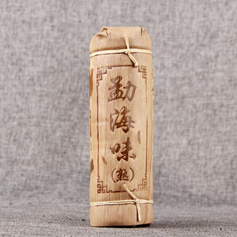 HelloYoung 200g Pu'er small tea column tea cake Ripe Tea Fermented craft tea Health Care