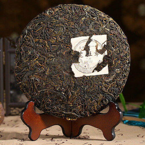 357g cha Pu-erh Tea Cake Green Tea Yunnan Menghai Puer Tea Chinese Sheng Cha 普洱茶