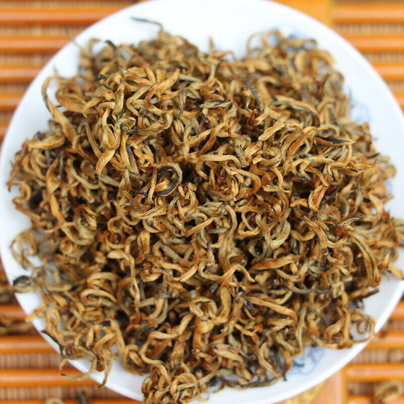 HelloYoung Dianhong Tea Red Early Spring Honey Fragrance Chinese Kung Fu Cha Fengqing 100g Main image