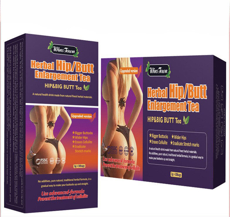 3g x 30 Bags Green Health Slimming Tea Herbal Hip Big Butt Enlargement Tea