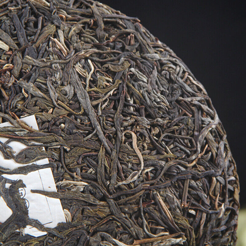HelloYoung 357g Top Pu'er Raw Tea Menghai Authentic Ancient Tree Pu-erh Tea Brick Green Tea
