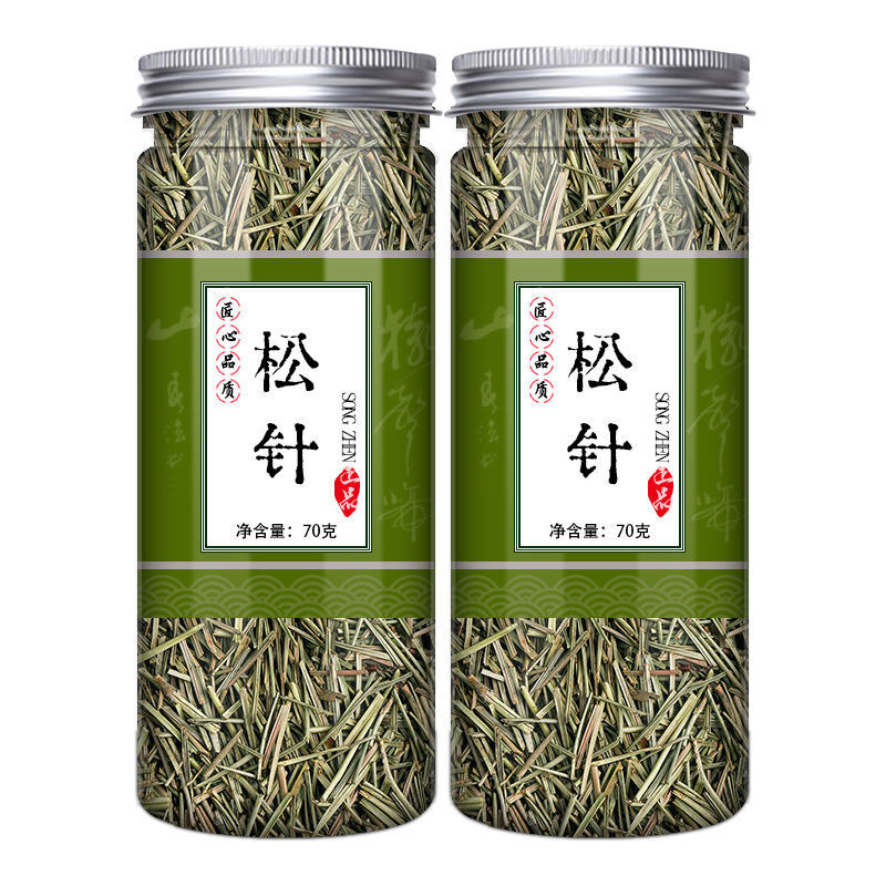 Authentic Changbai Mountain Pine Needle - Dried Pine Leaf Tea, Sulfur-Free