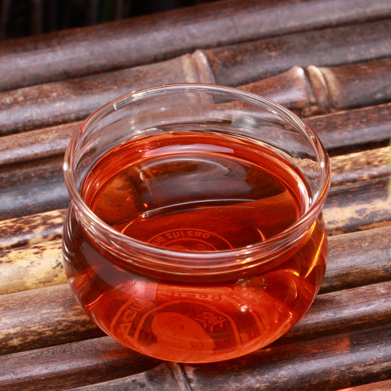 HelloYoung Classic Puerh Ripe Tea Small Tuocha Original Taste Ancient Golden Tuo 500g/1.1lb Secondary image