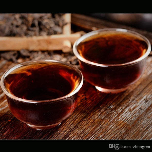 TemuTea 200g Ancient Ancient Sweet Dark Red Pu'er Tea, Mature Pu'er Tea Pu'er Tea