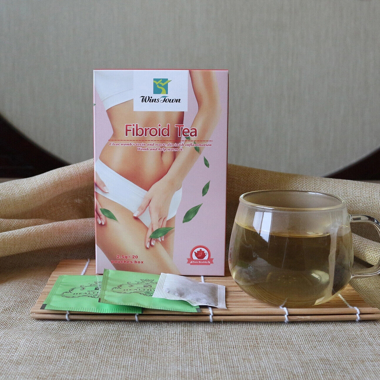 Detox Tea Bag Warm Womb Fertility Tea for Women Clean Uterine Fibroid Tea Secondary image