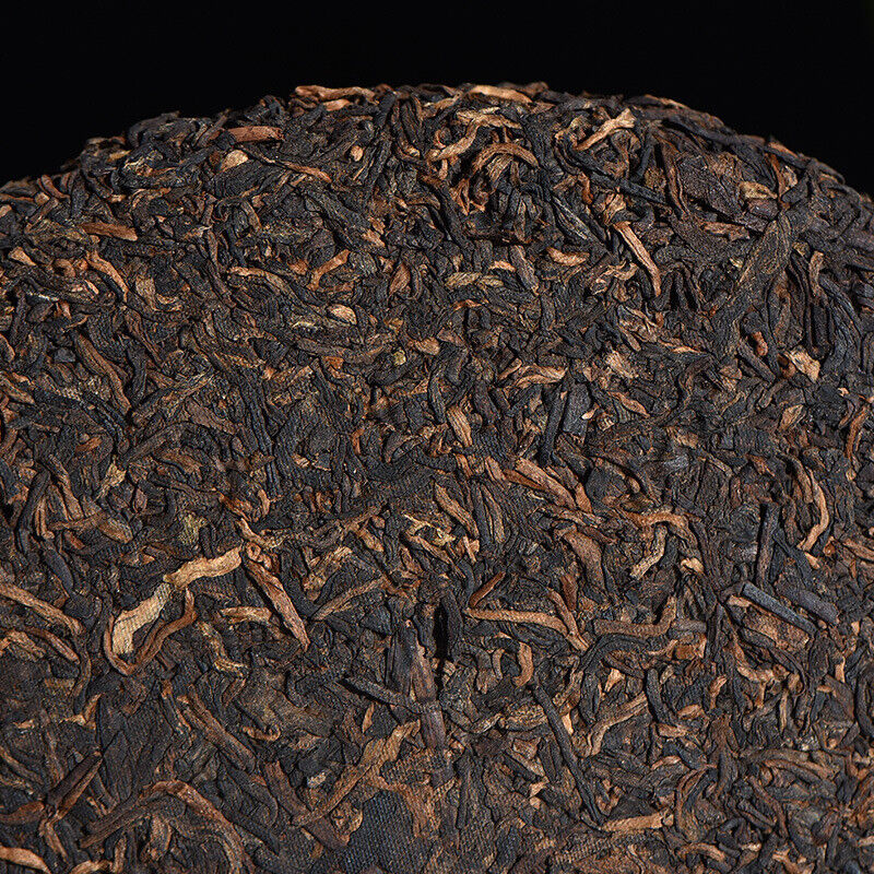 HelloYoung 357g YikuChun Tea Leaves XiaoduSai Ancient Tea Pure Material Pu'er Ripe Tea Cake