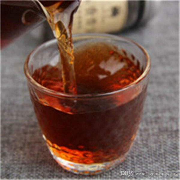 HelloYoung Natural Puerh Ripe Tea Brick Menghai Ecological Big Tree Pu-Erh Black Tea 1000g