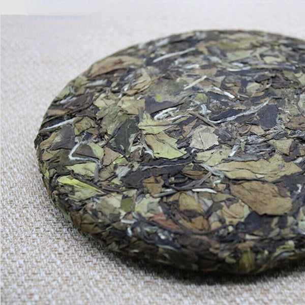 HelloYoung White Tea Cake Small Leaf Tea Health Care 350g Premium Spring White Tea Shoumei