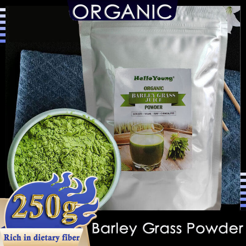 Barley Grass Powder 250g 100% Pure&Natural Nutritionally into Smoothie or Juice