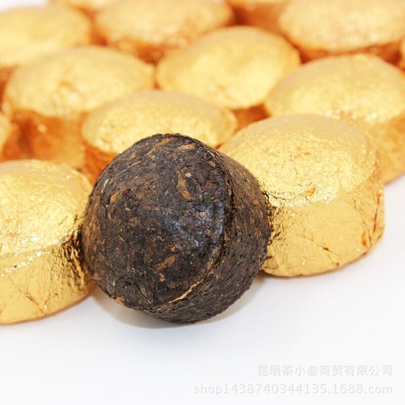 500g Puerh Tea Cooked Original Flavour Small Golden Tuo Cooked Tea Mini Tuo Tea Secondary image