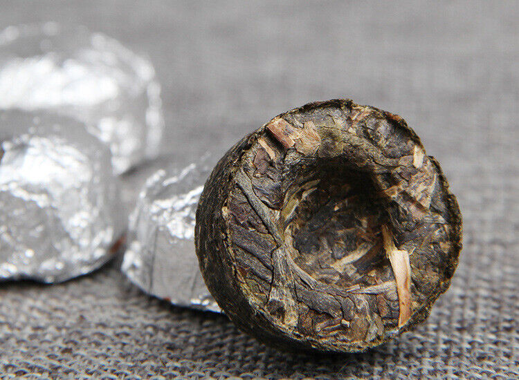 HelloYoung 100G Mu Zhi Pu'er Small Tuo Tea Series"Jiao Mu Sheng Tuo"Pu'er Original Raw Tea