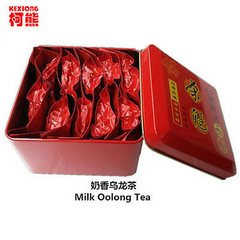 HelloYoung Milk Oolong Tea Healthy Green Tea Food Gift Packing Iron Can Package 10 Bags Tea