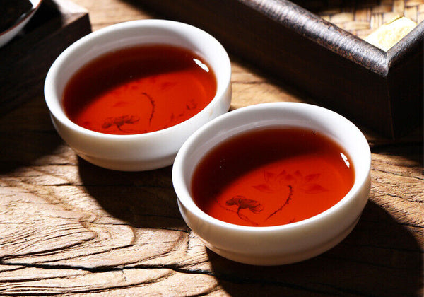 500g Yunnan Glutinous Rice Fragrant Tuo Tea Menghai Square Brick Old Pu'er Tea