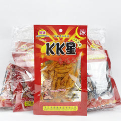 50 Bags Super Spicy Dejian KK Star Spicy Strips Hunan Specialty Snacks超辣KK星辣条50袋