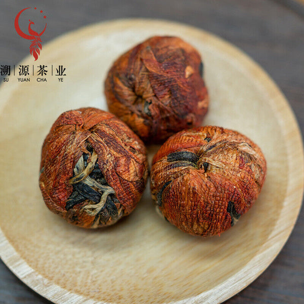 HelloYoung Yunnan Fengqing work black tea handmade dragon pearl small gold ball Dian Hong