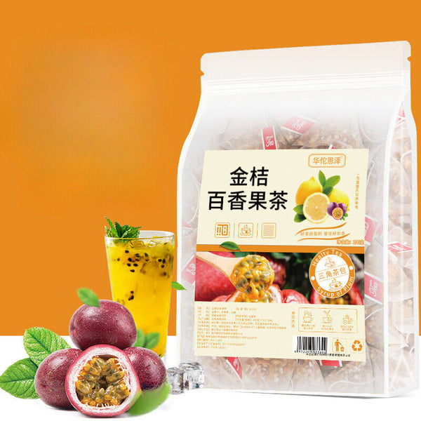 HelloYoung Kumquat Passion Fruit Tea 200g/bag Summer Cold Brew Tea Fruit Tea