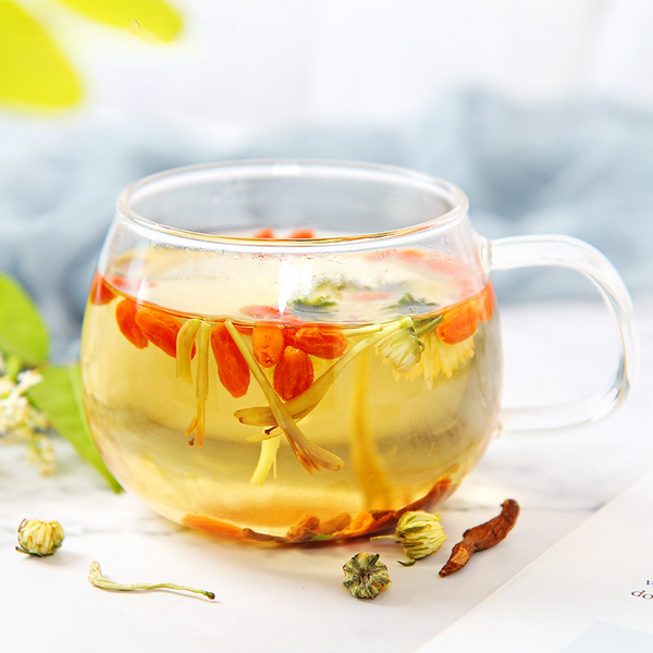 HelloYoung Honeysuckle chrysanthemum tea stay up late tea herbal tea flower tea combination