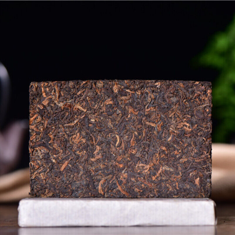 HelloYoung TeaPuerh Cooked Black Tea Healthy Drink 250g Chinese Tea Banzhang Pu-Erh Tea Brick