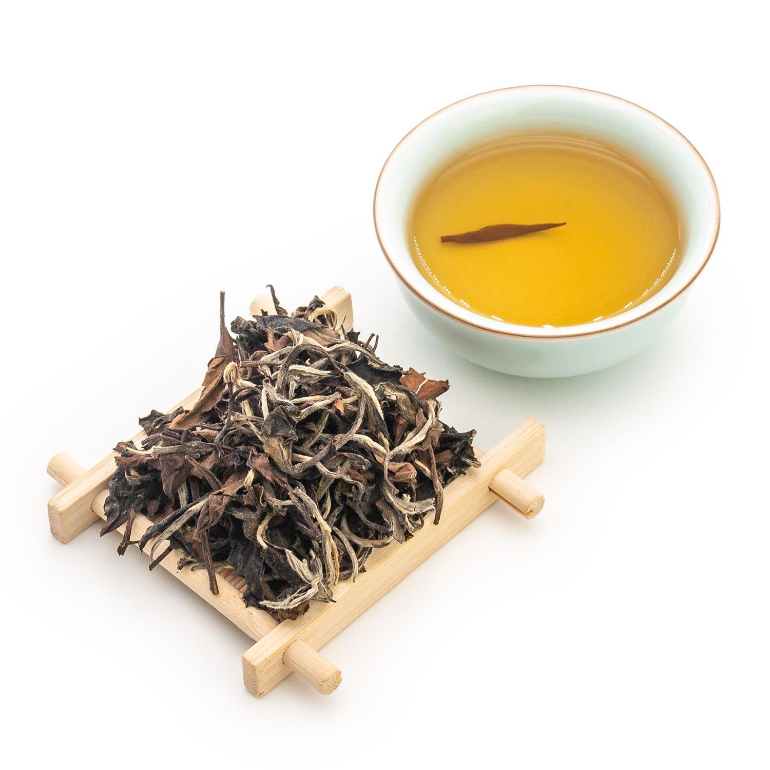 High quality Chinese White Tea Shou Mei 1st Grade Large Leaf