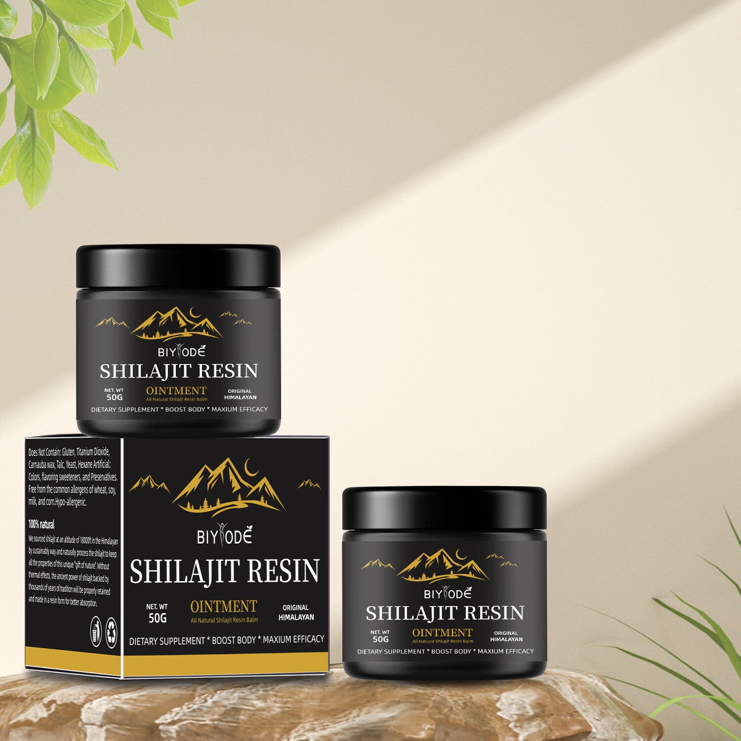 Stock Shilajit Resin Shilajit Resin 50g Shilajit Resin Paste