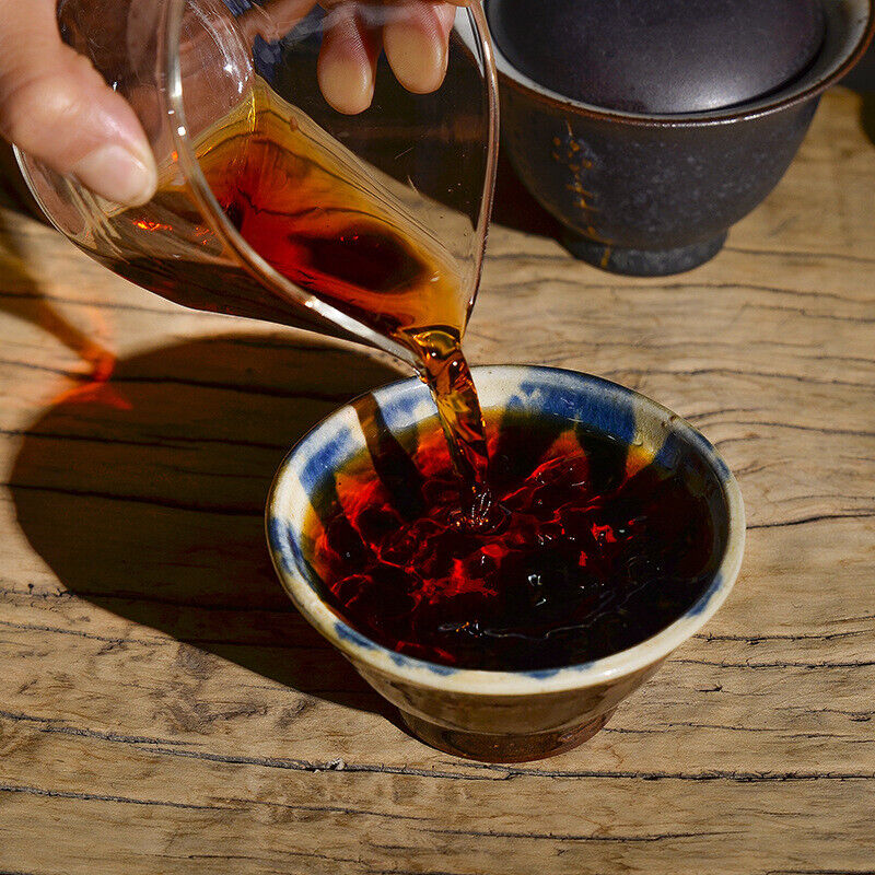 Lao Banzhang Ripe Tea Puerh Tea Ripe Tea Cake Tea Pu'er Ripe Tea Cake