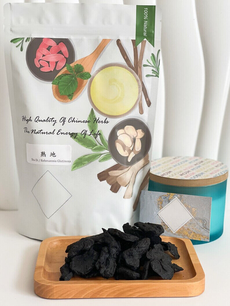 Processed Radix Rehmanniae / Processed Rehmannia glutinosa Libosch 熟地黄 / 1LB