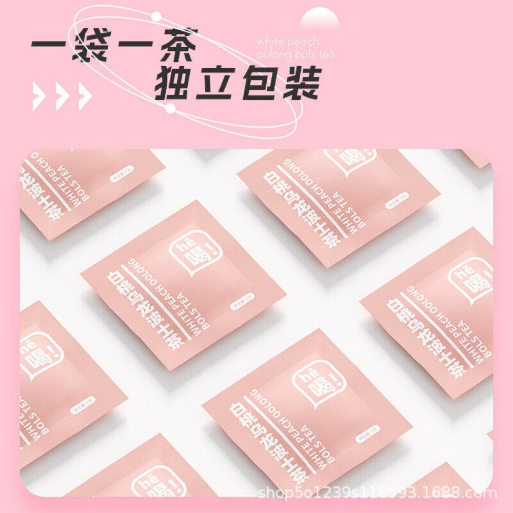 White Peach Oolong Tea 60g Fruity Aromatic Relaxing Afternoon Tea Bags Premium