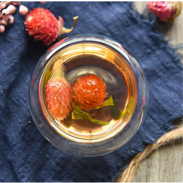 HelloYoung Herbal Tea Qian Ri Hong Flowers Tea Pure Natural Bulk of Hongqiao Plum Blossom