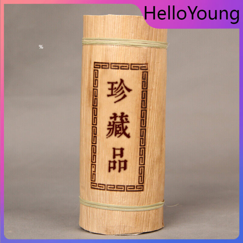500g Yunnan Puerh Tea Dragon Pillar Bamboo Tube Iceland Old Tree Puer Pu Er Tea Main image