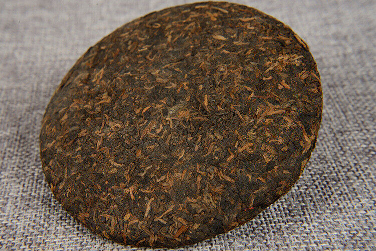 HelloYoung Yunnan Pu'er Tea Ancient Tree Ripe Tea Cake 100g Ripe Tea Ancient Tree Ripe Tea
