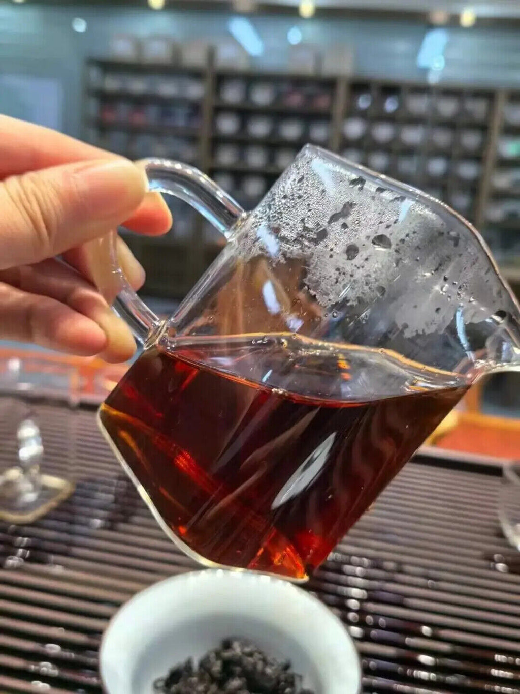 Chinese Fossil Pu'er Tea Healthy Slimming Old Rock Tea Laochatou Loose Leaf Tea
