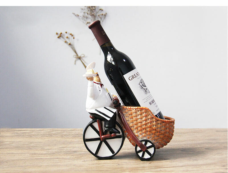 Wine Rack Wine Bottle Wine Stand Holder Home Hotel Chef Resin Wine Display Shelf