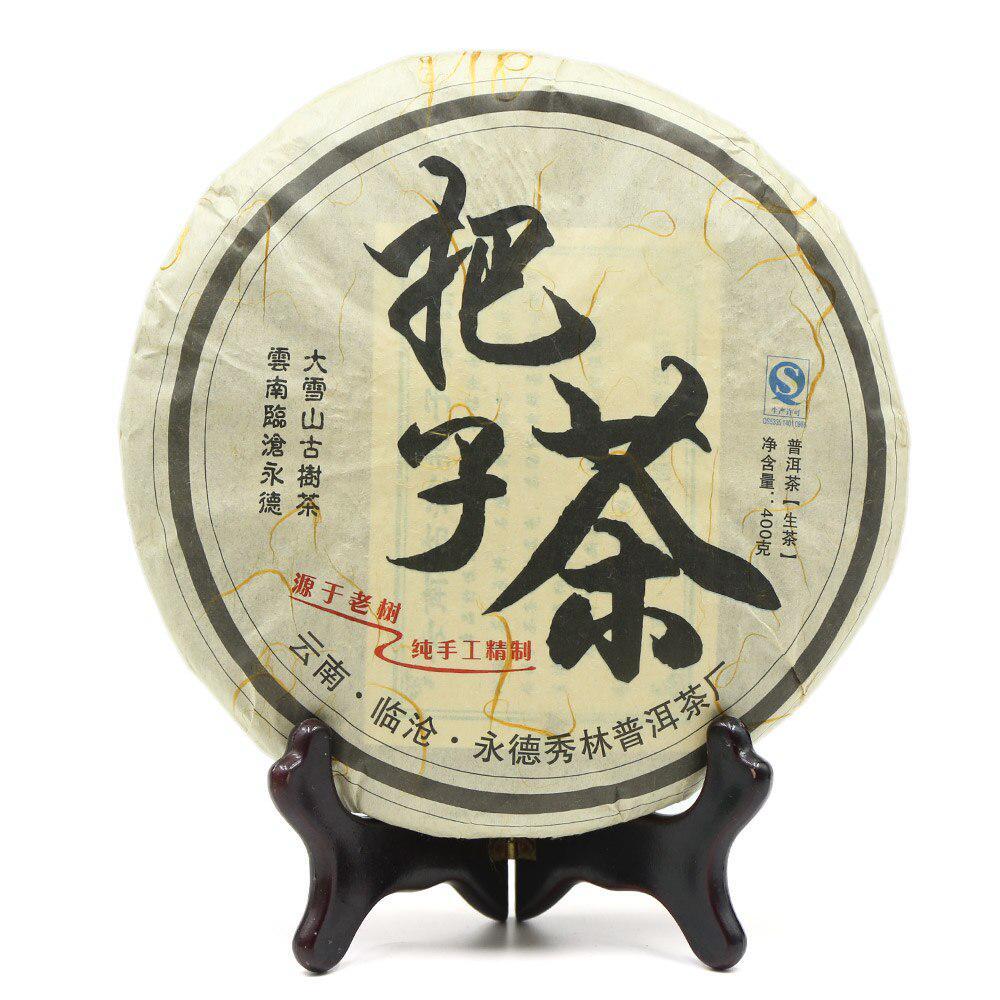 400g Shen Puer Tea ,2019 Yunnan Lincang Snow Shan Raw Puer Bazi Tea Main image