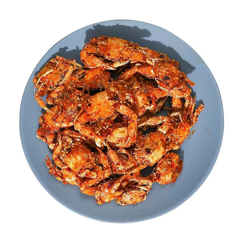 Ready-to-eat Crispy Sweet and Spicy Sea Crabs 55g/bag Small Crab Snacks