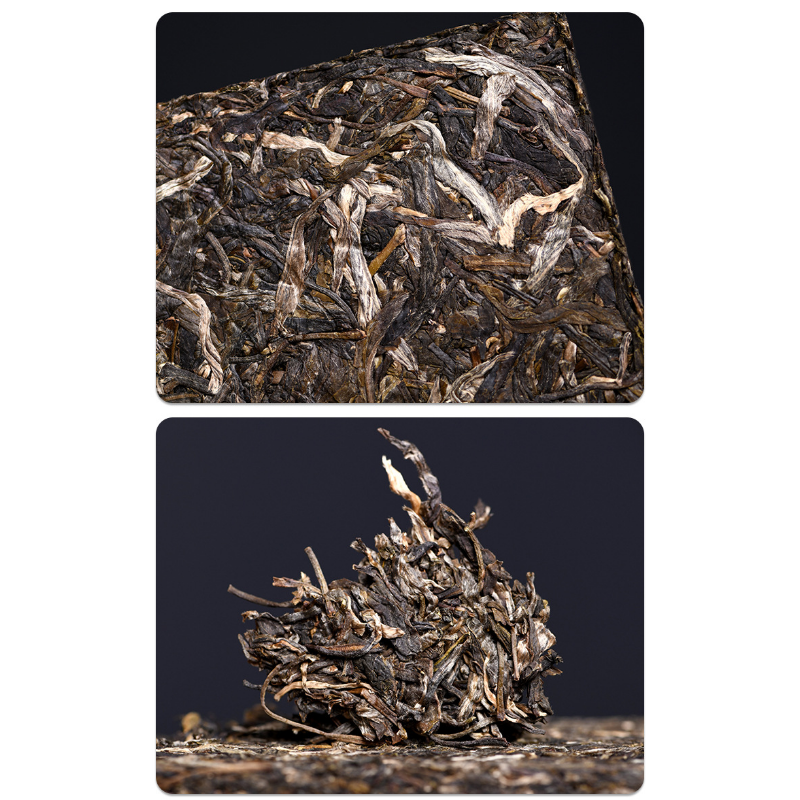 Green Tea 357g/12.59oz Pu'er Tea Brick Nannushan Tea Nectar Health Care